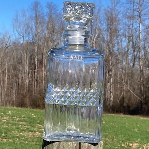 Gorgeous Vintage Crystal Decanter!